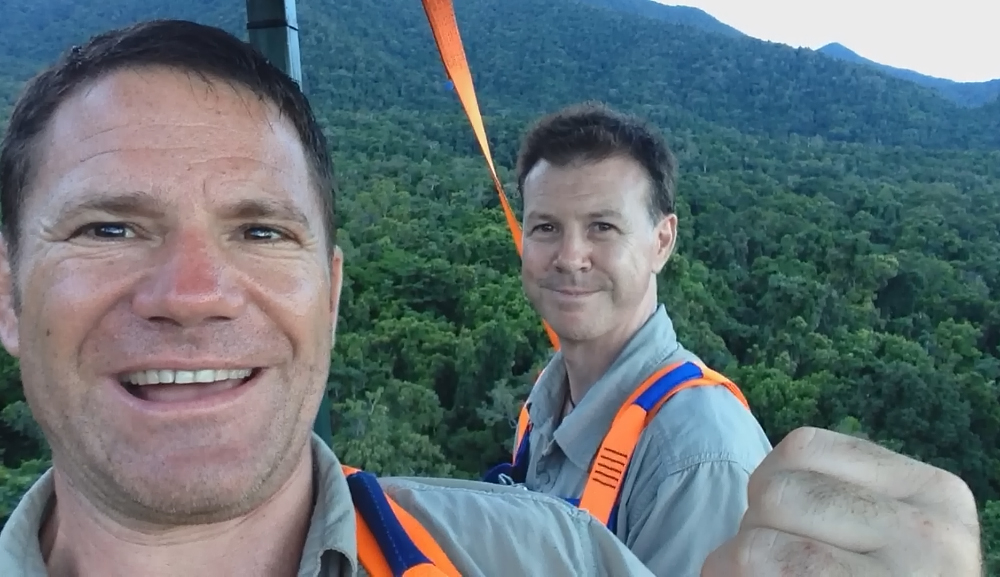 Steve BackShall and Alan Henderson